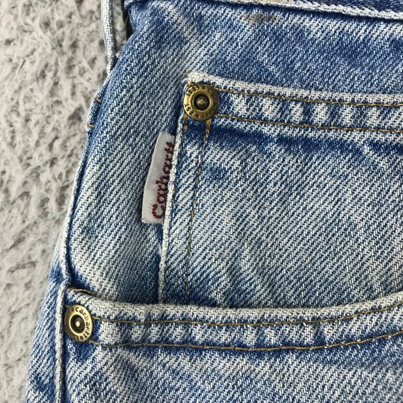 Carhartt Men's B17 Relaxed Fit Denim Blue Jeans 36x30 Distressed - Picture 7 of 8